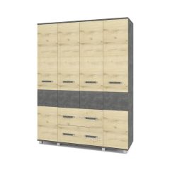 ВИОРА Шкаф 4-х дверный В43 в Тюмени - tumen.mebel24.online | фото 5