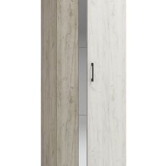 Шкаф Эмма (Дуб Крафт серый/белый) в Тюмени - tumen.mebel24.online | фото