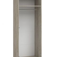 Шкаф Эмма (Дуб Крафт серый/белый) в Тюмени - tumen.mebel24.online | фото 2