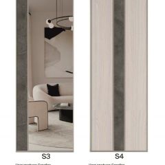 Шкаф-купе 1300 серии SILVER S3+S4+B2+PL4 (2 ящика+F обр.штанга) профиль «Серебро» в Тюмени - tumen.mebel24.online | фото 9