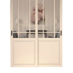 Шкаф-купе 1500 серии NEW CLASSIC K2+K2+B2+PL2(2 ящика+1 штанга+1 полка) профиль «Капучино» в Тюмени - tumen.mebel24.online | фото 14