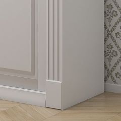 Шкаф-купе 1500 серии NEW CLASSIC K2+K2+B2+PL2(2 ящика+1 штанга+1 полка) профиль «Капучино» в Тюмени - tumen.mebel24.online | фото 4