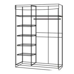 Шкаф-купе 1600 без зеркала "Мария-Луиза 6.16" в Тюмени - tumen.mebel24.online | фото 4