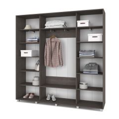 МАРТИН Шкаф-купе Анкор темный (2200*450) М421 в Тюмени - tumen.mebel24.online | фото 2
