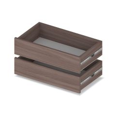 МАРТИН Шкаф-купе с зеркалами Шимо темный (2200*450) М423 в Тюмени - tumen.mebel24.online | фото 3