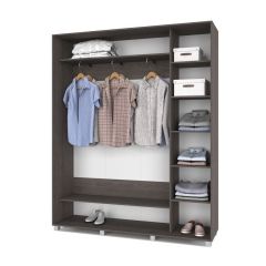 РОЛАНД Шкаф-купе Анкор темный (450*1800) Р481 в Тюмени - tumen.mebel24.online | фото 2