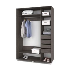 РОЛАНД Шкаф-купе Анкор темный (600*1500) Р651 в Тюмени - tumen.mebel24.online | фото 4