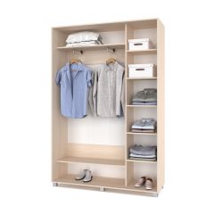 РОЛАНД Шкаф-купе Млечный дуб (450*1500) Р451 в Тюмени - tumen.mebel24.online | фото 3