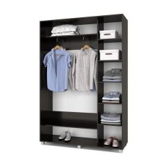 РОЛАНД Шкаф-купе с зеркалами Венге (450*1500) Р453 в Тюмени - tumen.mebel24.online | фото 3