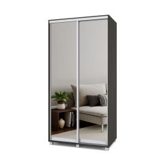 РОЛАНД Шкаф-купе с зеркалами Венге (600*1100) Р613 в Тюмени - tumen.mebel24.online | фото
