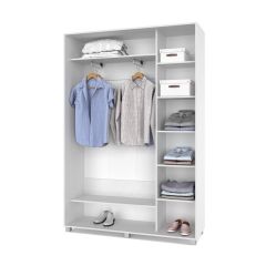 РОЛАНД Шкаф-купе с зеркалом Анкор светлый (450*1500) Р452 в Тюмени - tumen.mebel24.online | фото 3