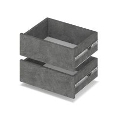 РОЛАНД Шкаф-купе с зеркалом Камень темный (450*1600) Р462 в Тюмени - tumen.mebel24.online | фото 4