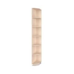 РОЛАНД Шкаф-купе с зеркалом Млечный дуб (450*1000) Р402 в Тюмени - tumen.mebel24.online | фото