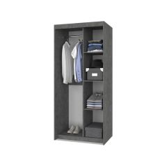 ТОМАС Шкаф-купе Камень темный - Ирландский дуб Т21 в Тюмени - tumen.mebel24.online | фото 2