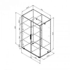 Шкаф Дельта Лофт-13.01 Дуб Ирладндский в Тюмени - tumen.mebel24.online | фото 3
