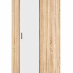 БЕАТРИС Шкаф Угловой (Дуб Сонома/Белый глянец) в Тюмени - tumen.mebel24.online | фото