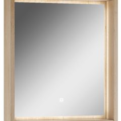 Шкаф-зеркало Nice 60 с подсветкой Домино (DN4706HZ) в Тюмени - tumen.mebel24.online | фото
