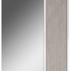 Шкаф-зеркало Uno 60 Дуб серый левый/правый Домино (DU1503HZ) в Тюмени - tumen.mebel24.online | фото 5