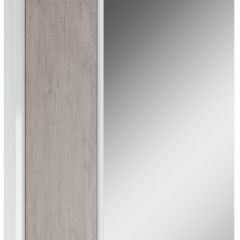 Шкаф-зеркало Uno 60 Дуб серый левый/правый Домино (DU1503HZ) в Тюмени - tumen.mebel24.online | фото 2