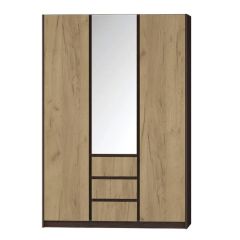 Спальня Флоренция (Венге/Дуб Крафт Золотой) в Тюмени - tumen.mebel24.online | фото 5