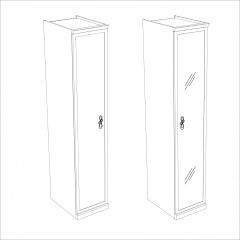 Спальня модульная Мишель (белый матовый/экокожа) в Тюмени - tumen.mebel24.online | фото 8