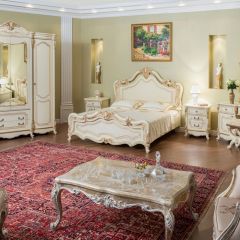 Спальный гарнитур Мона Лиза (крем) 1600 в Тюмени - tumen.mebel24.online | фото 1