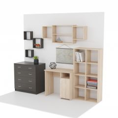 Стеллаж 8 секций (дуб сонома) в Тюмени - tumen.mebel24.online | фото 5