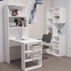Стеллаж Элемент-1 (белый) в Тюмени - tumen.mebel24.online | фото 4