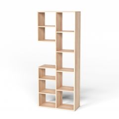 Стеллаж Элемент-2 (дуб сонома) в Тюмени - tumen.mebel24.online | фото