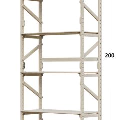 Стеллаж Конструктор Арт.СR2000-1 в Тюмени - tumen.mebel24.online | фото 2