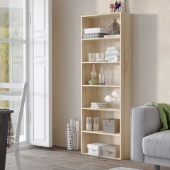 Стеллаж Лофт (Дуб сонома) в Тюмени - tumen.mebel24.online | фото