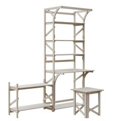 Стеллаж+стол Конструктор Арт.СRСт1-1 в Тюмени - tumen.mebel24.online | фото 3