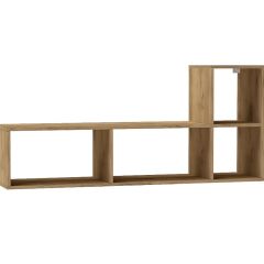 Стеллаж универсальный (ЛДСП дуб крафт золотой) в Тюмени - tumen.mebel24.online | фото