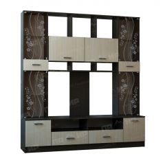 Стенка Сабина (модульная) венге/дуб белфорт в Тюмени - tumen.mebel24.online | фото 4
