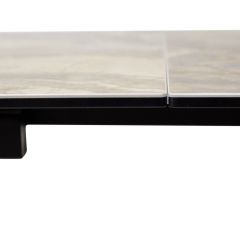 Стол IVAR 180 MARBLES KL-80 Серый мрамор, итальянская керамика, ®DISAUR в Тюмени - tumen.mebel24.online | фото 2