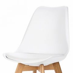 Стул Barneo N-12-2 Sephi PU белый в Тюмени - tumen.mebel24.online | фото 2