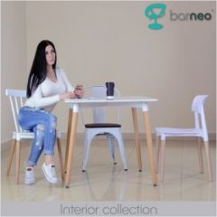 Стул Barneo N-220 интерьерный кухонный белый в Тюмени - tumen.mebel24.online | фото 2
