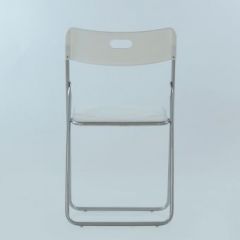 Стул Barneo N-299 Fold металлокаркас белый в Тюмени - tumen.mebel24.online | фото 2