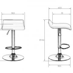 Стул барный DOBRIN TOMMY LM-3013 (коричневый) в Тюмени - tumen.mebel24.online | фото
