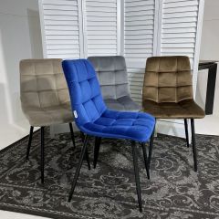 Стул CHILLI G062-13 кварцевый, велюр М-City в Тюмени - tumen.mebel24.online | фото 5