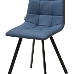 Стул CHILLI-Q SQUARE Oracul 795 Синий, экокожа PU / черный каркас, М-City в Тюмени - tumen.mebel24.online | фото