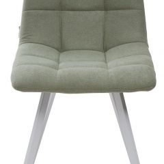 Стул CHILLI SQUARE UF860-11B мятный, ткань/ белый каркас М-City в Тюмени - tumen.mebel24.online | фото 3