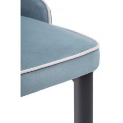 Стул на металлокаркасе Kora 1 light blue / white / black в Тюмени - tumen.mebel24.online | фото 7