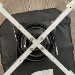 Стул MAVERICK 360 град. поворот. BLUVEL-40 BEIGE/ белый каркас, М-City в Тюмени - tumen.mebel24.online | фото 5