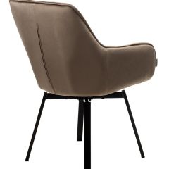 Стул MAVERICK 360 град. поворот. BLUVEL-40 BEIGE/ черный каркас, М-City в Тюмени - tumen.mebel24.online | фото 2
