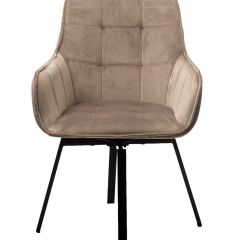 Стул MAVERICK 360 град. поворот. BLUVEL-40 BEIGE/ черный каркас, М-City в Тюмени - tumen.mebel24.online | фото 3