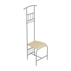 Стул-вешало См13 Экокожа жемчужный в Тюмени - tumen.mebel24.online | фото