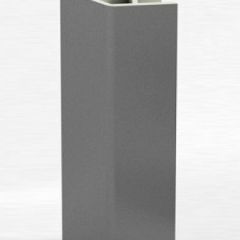 Угловое соединение для цоколя 135 гр. h100 мм (Алюминий, Белый, Черный, Сонома) в Тюмени - tumen.mebel24.online | фото 1