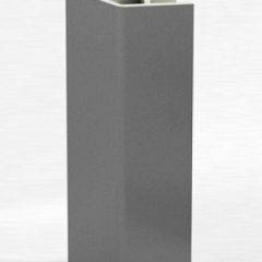 Угловое соединение для цоколя 135 гр. h150 мм (Алюминий, Белый, Черный, Сономаый) в Тюмени - tumen.mebel24.online | фото