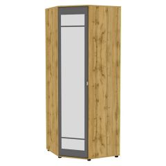 Угловой шкаф с зеркалом "Алиса (H6_M)" с торцевой ручкой в Тюмени - tumen.mebel24.online | фото 21